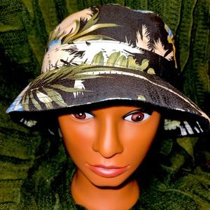 Tropical leaf  Bucket Hat